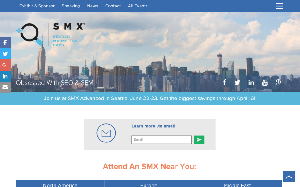 Il sito online di SMX Search Marketing Expo