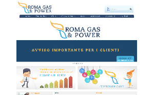Il sito online di Roma Gas & Power