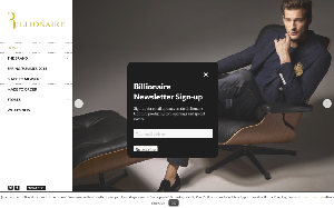 Il sito online di Billionaire Italian Couture