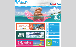 Il sito online di Le Marmotte