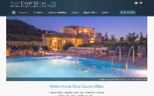Il sito online di Blue Caves Villas