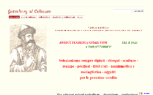 Il sito online di Gutenberg Antiqua