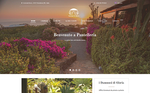 Il sito online di Dammusi di Gloria Pantelleria