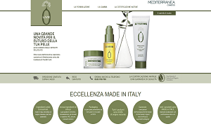 Il sito online di Mediterranea Olive Cosmetici