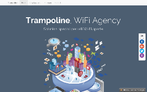 Il sito online di Trampoline wi-fi