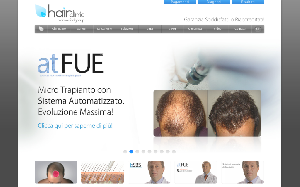 Il sito online di HairClinic