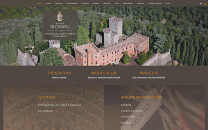 Il sito online di Ricasoli