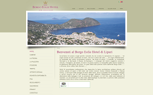 Il sito online di Borgo Eolie Hotel