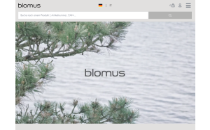 Il sito online di blomus