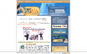 Il sito online di SMSBiz