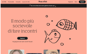 Il sito online di Plenty of Fish