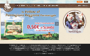 Il sito online di Parmareggio
