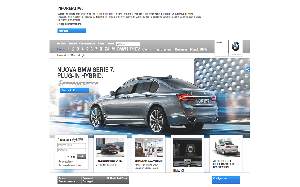 Il sito online di BMW