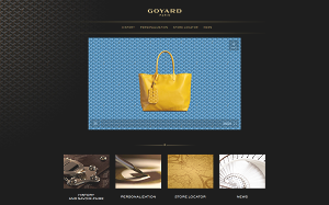 Il sito online di Goyard