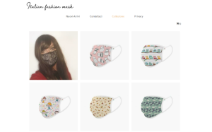 Il sito online di Italian Fashion Mask