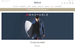 Il sito online di Boggi