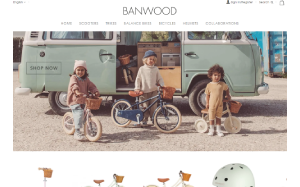 Il sito online di Banwood