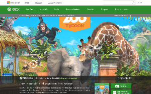 Il sito online di Zoo Tycoon