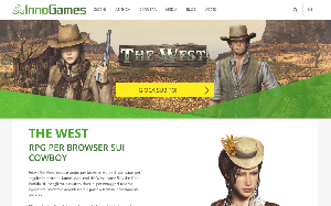 Il sito online di The West
