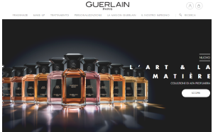 Il sito online di Guerlain