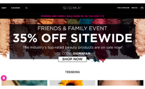 Il sito online di Sigma