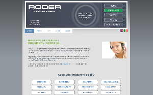 Il sito online di Roder Instruments