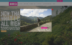 Il sito online di Visit Jamaica