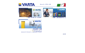 Il sito online di Varta