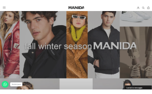 Il sito online di Manida