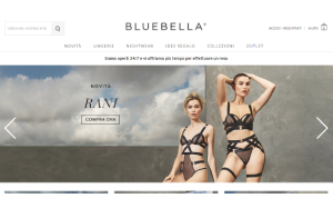Il sito online di Bluebella