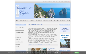 Il sito online di Capri Immobili
