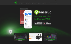 Il sito online di Razer