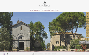 Il sito online di Borgo San Felice
