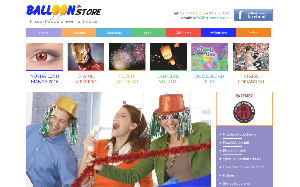 Il sito online di Balloonstore