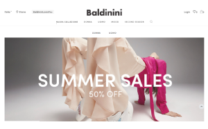 Il sito online di Baldinini