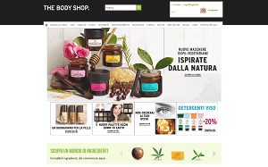 Il sito online di The Body Shop