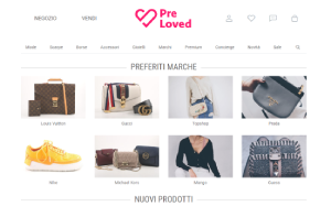 Visita lo shopping online di Prelved