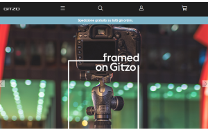 Il sito online di Gitzo