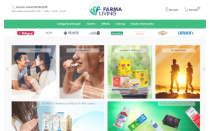 Visita lo shopping online di Farmaliving
