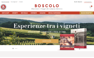 Il sito online di Boscolo gift