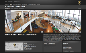 Il sito online di Museo Lamborghini