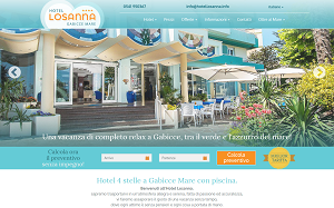 Il sito online di Losanna Hotel Gabicce Mare