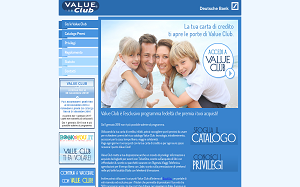 Il sito online di Value Club