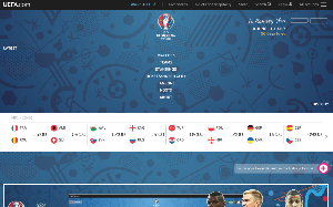 Il sito online di Euro 2016