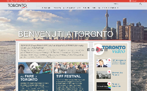 Il sito online di Toronto