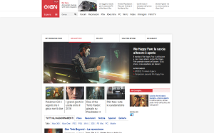 Il sito online di IGN