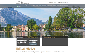 Il sito online di Hotel Don Abbondio Lecco