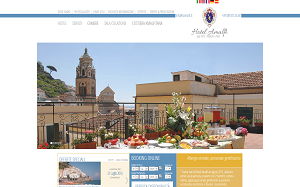 Il sito online di Hotel Amalfi