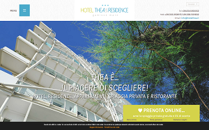 Il sito online di Hotel Thea Gabicce