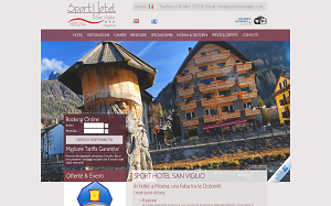 Il sito online di Sport Hotel San Vigilio